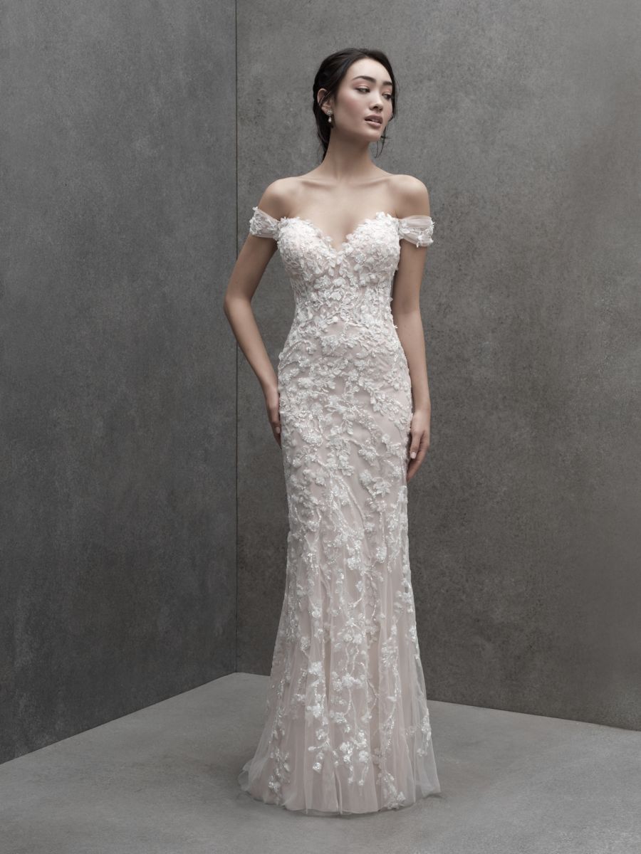 Lazaro deals olivia gown
